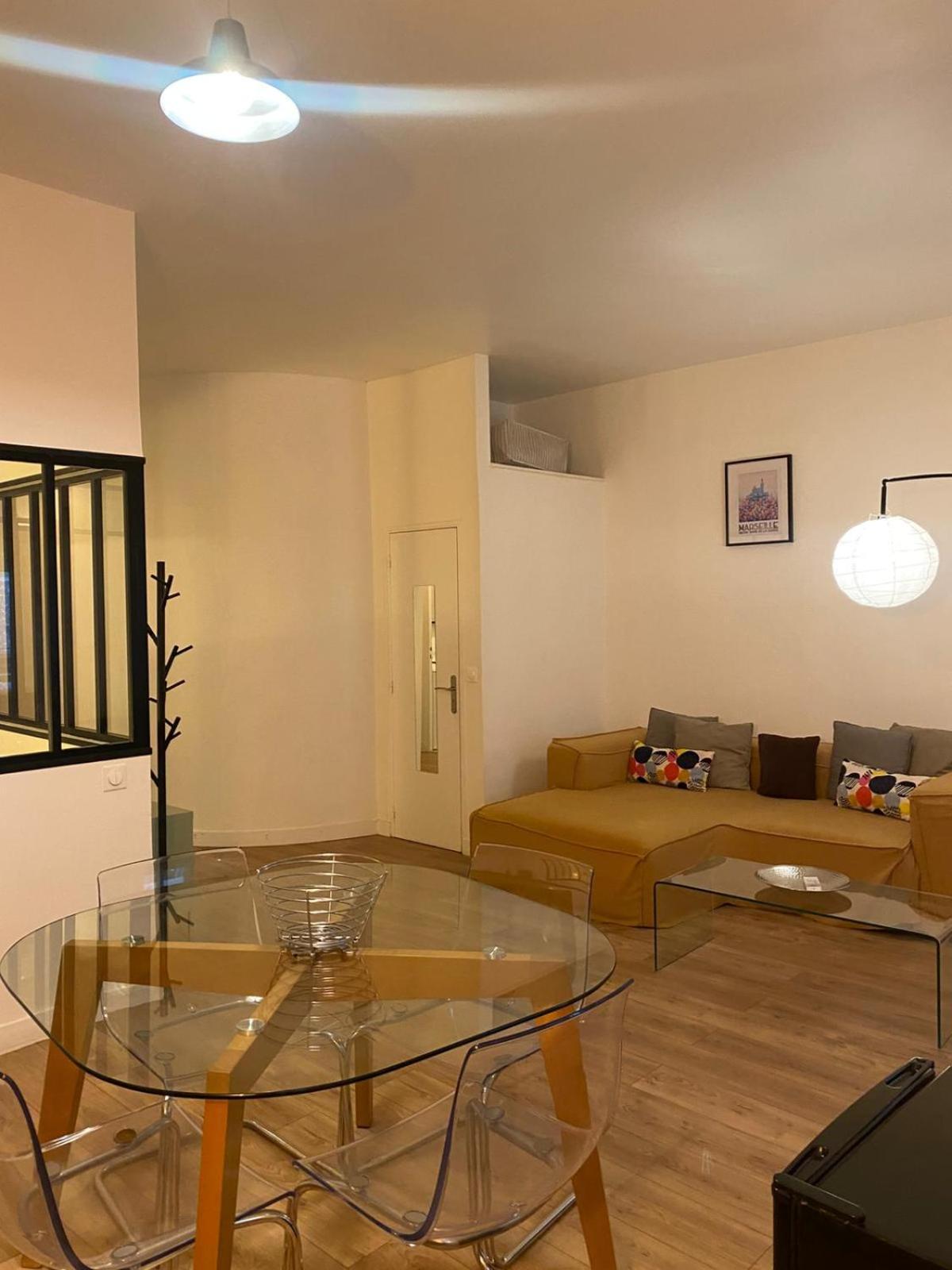 Chez Marie Et Romain- Appartement De Charme Au Coeur De La Joliette Proche Panier Centre Ville Marseille Bagian luar foto